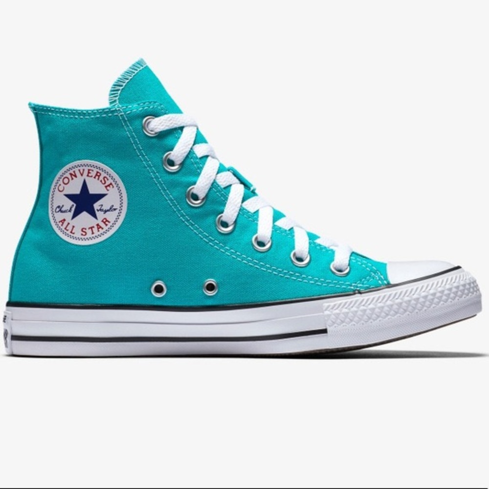 Turquoise converse! - Picture 2 of 3